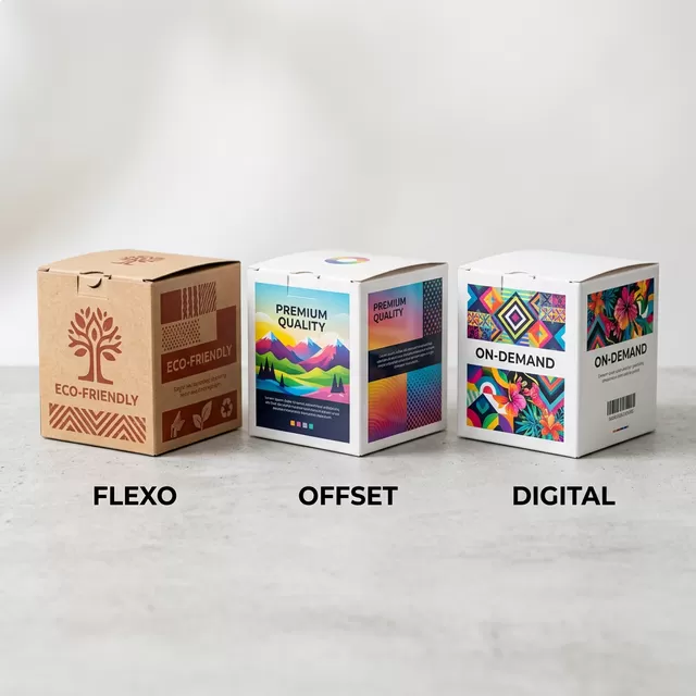 Kutu Baskı Teknikleri: Flexo, Ofset ve Dijital Baskı Karşılaştırma